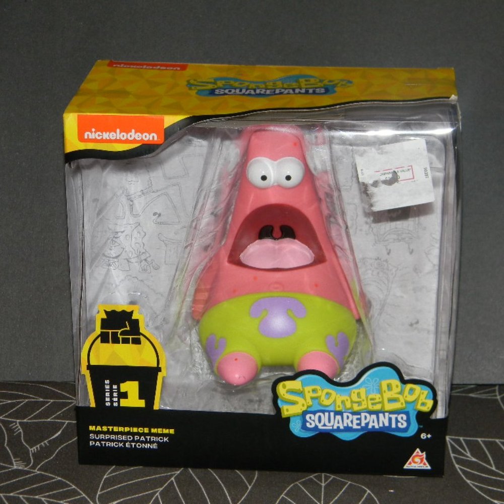 Spongebob Masterpiece Meme Surprised Patrick